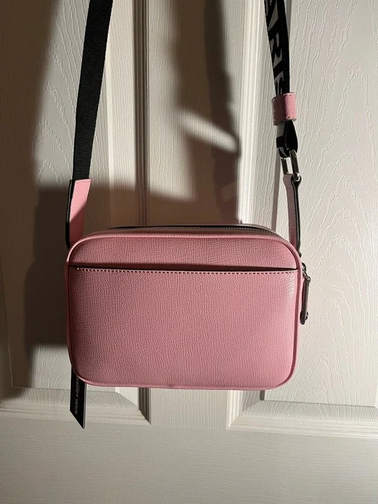 Karl Lagerfeld Paris Pink Charm Crossbody NWT $198 MSRP - Picture 2 of 15